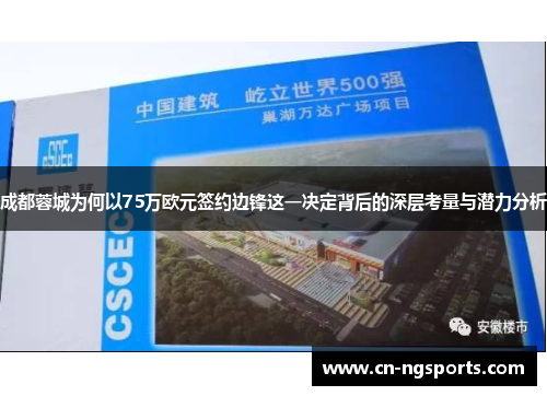 成都蓉城为何以75万欧元签约边锋这一决定背后的深层考量与潜力分析